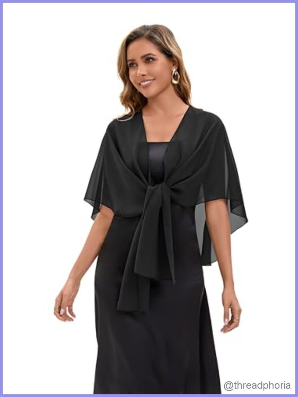 Chiffon Shawl Wrap for Women Bridal Evening Scarf Lightweight Cover Up